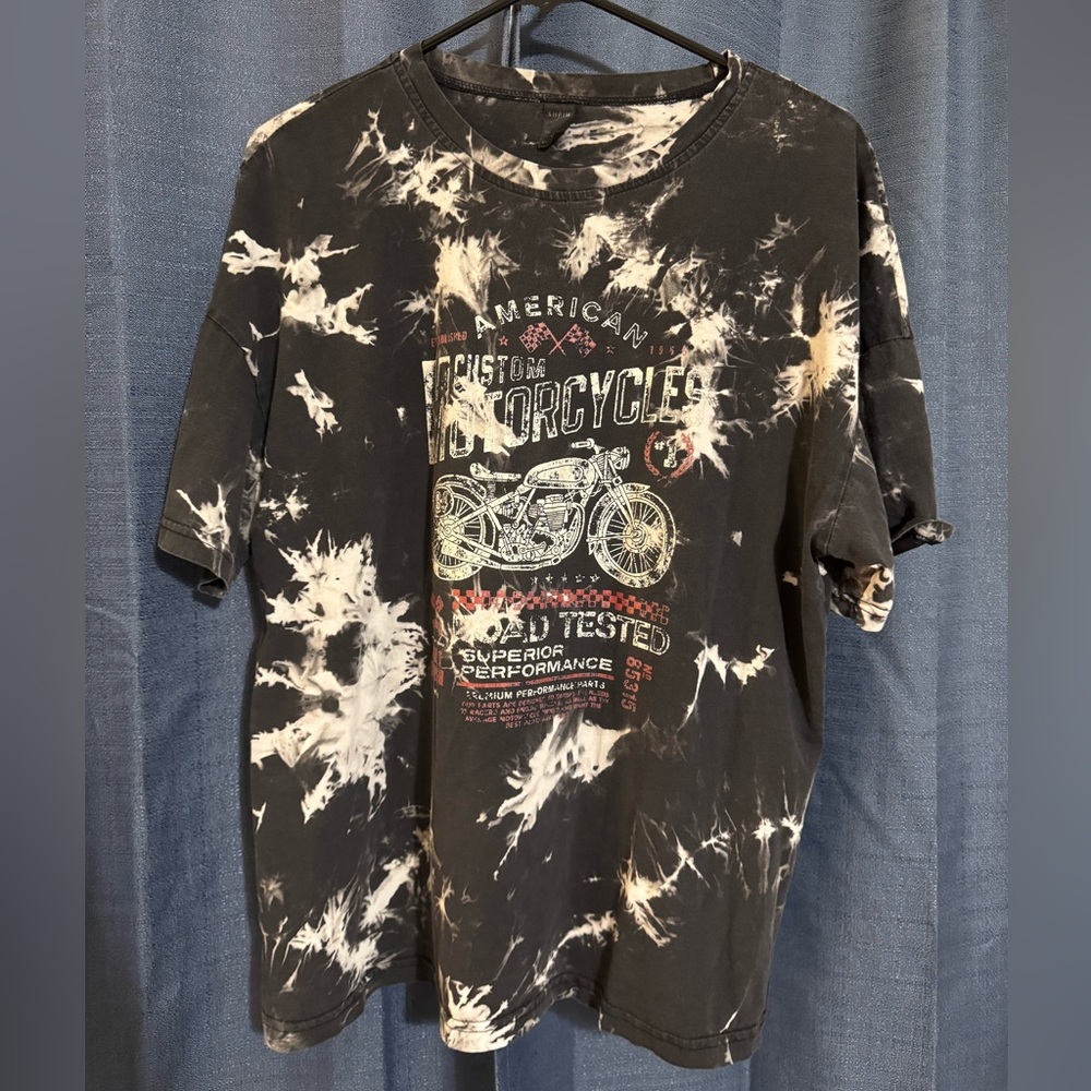 American Custom Motorcycle Graphic Tee